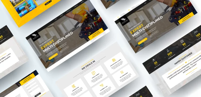 CONSTRUCTION COMPANY WEBSITE